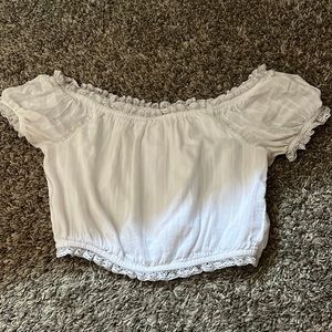 American Eagle Off Shoulder Crop-Top Size XS